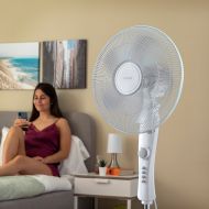 Stojanový ventilátor InnovaGoods Freshinn Biela 45 W