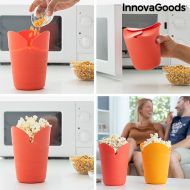 Skladací silikónový výrobník na pukance. Popbox InnovaGoods (2 Kusy)