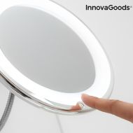 Zväčšovacie LED zrkadlo, s prísavkami a nastaviteľným ramenom zrkadla. Mizoom InnovaGoods