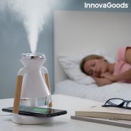 Zvlhčovač difúzer vôní a Bezdrôtová nabíjačka 3 v 1 Misvolt InnovaGoods