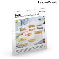 Sada 10 znovu použiteľných vreciek na potraviny. Freco InnovaGoods 10 Kusy