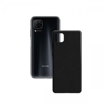 Puzdro na mobil Huawei P40 Lite Contact Silk TPU Čierna