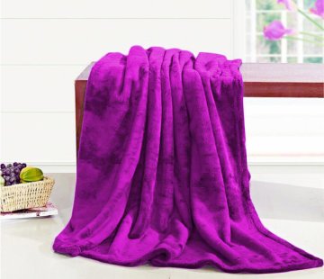 Deka mikroflanel Redviolet 200x220