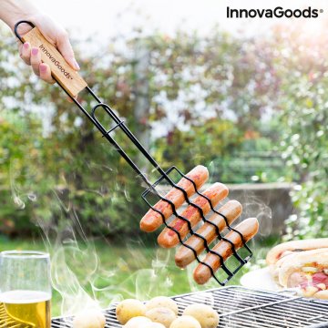 BBQ grilovací rošt na klobásy Sosket InnovaGoods