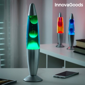 Lávová Lampa Magma InnovaGoods 25W - Červená