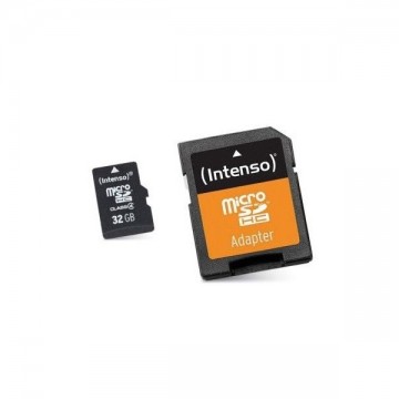 Pamäťová karta Micro SD s adaptérom INTENSO 3413480 32 GB Trieda 10